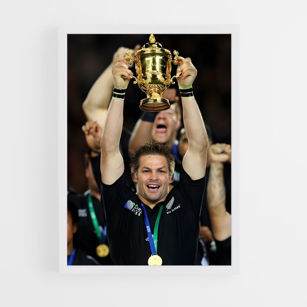 Poster L'Heure de la Victoire – affiche Rugby (vue 3)